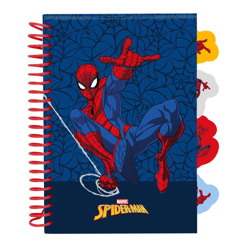 Cuaderno A5 Spiderman Marvel