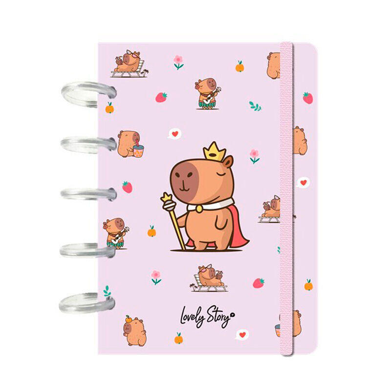 Cuaderno A6 Majesty Capibara