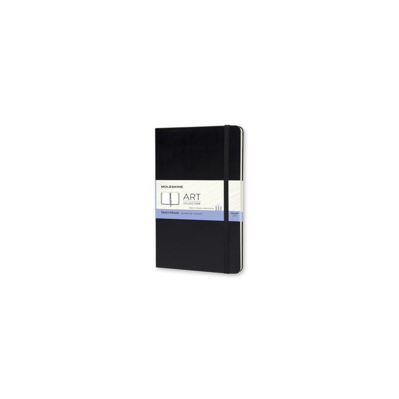 Cuaderno De Bocetos Negro M (11,5x18cm) Moleskine Artqp054 Moleskine Artqp054