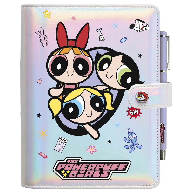 Cuaderno Premium A5 + Boligrafo Las Supernenas