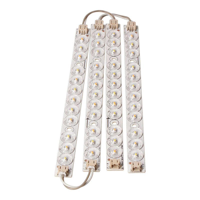 Cuatro Tiras Led Recambio Aplique Cuadrado 18 W 3cct 32578