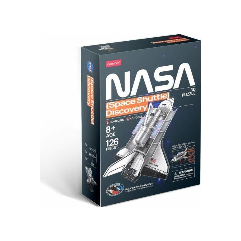 Cubic Fun 3d Space Shuttle Discovery Ds1057h 126 El.