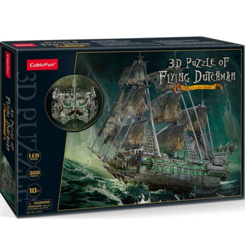 Cubic Fun Puzzle 3d Led  Flying Dutchman