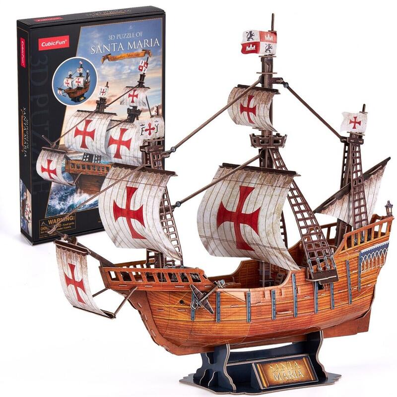 Cubic Fun Puzzle 3d      Santa Maria