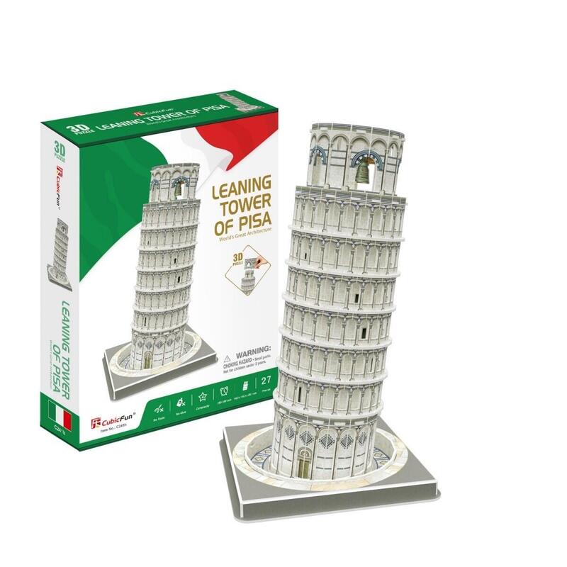 Cubicfun Puzzle 3d The   Leaning Tower Of Pisa