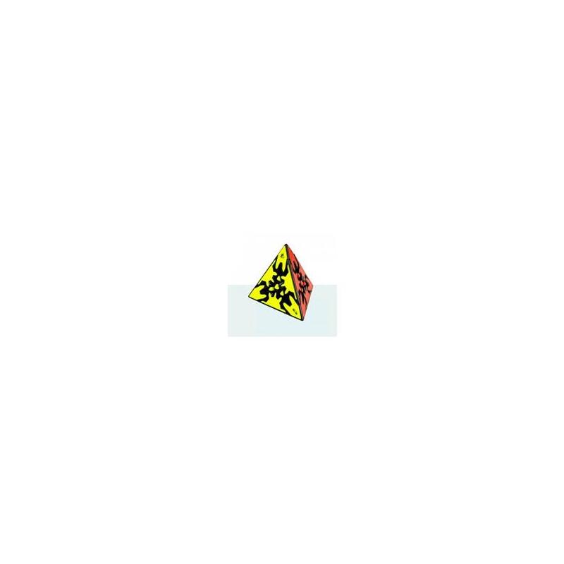 Cubo De Rubik Qiyi Gear Pyraminx Borde Negros