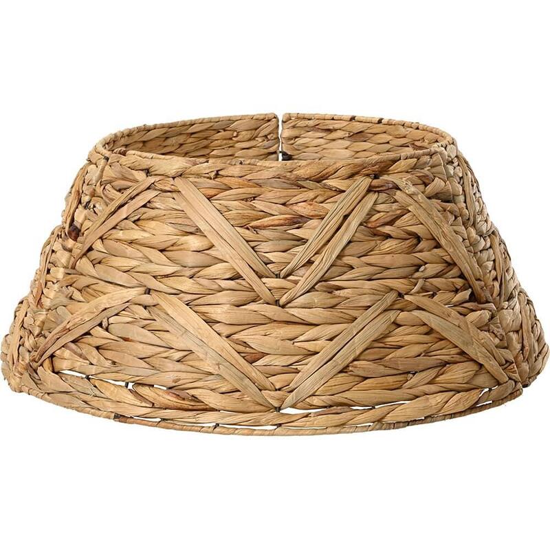 Cubre Pie De Árbol Navidad De Jacinto De Agua Ø70 X 28 Cm