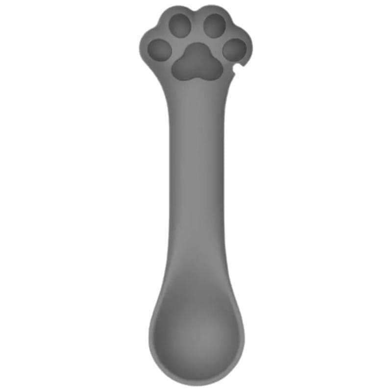 Cuchara Abrelatas De Silicona Lovely Paw Gris