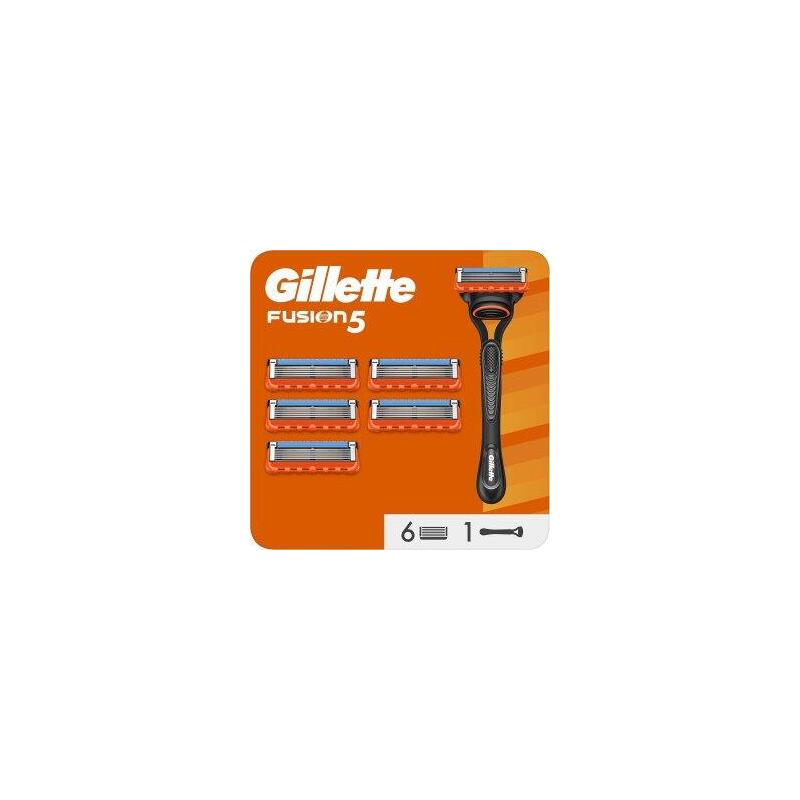 Cuchilla De Afeitar Gillette Fusion 5 Tecnologia Flexball Banda Lubricante 6 Recambios
