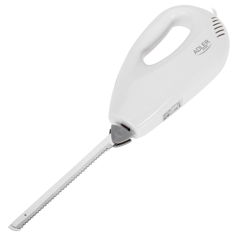 Cuchillo Eléctrico Adler Ad 4512, Blanco