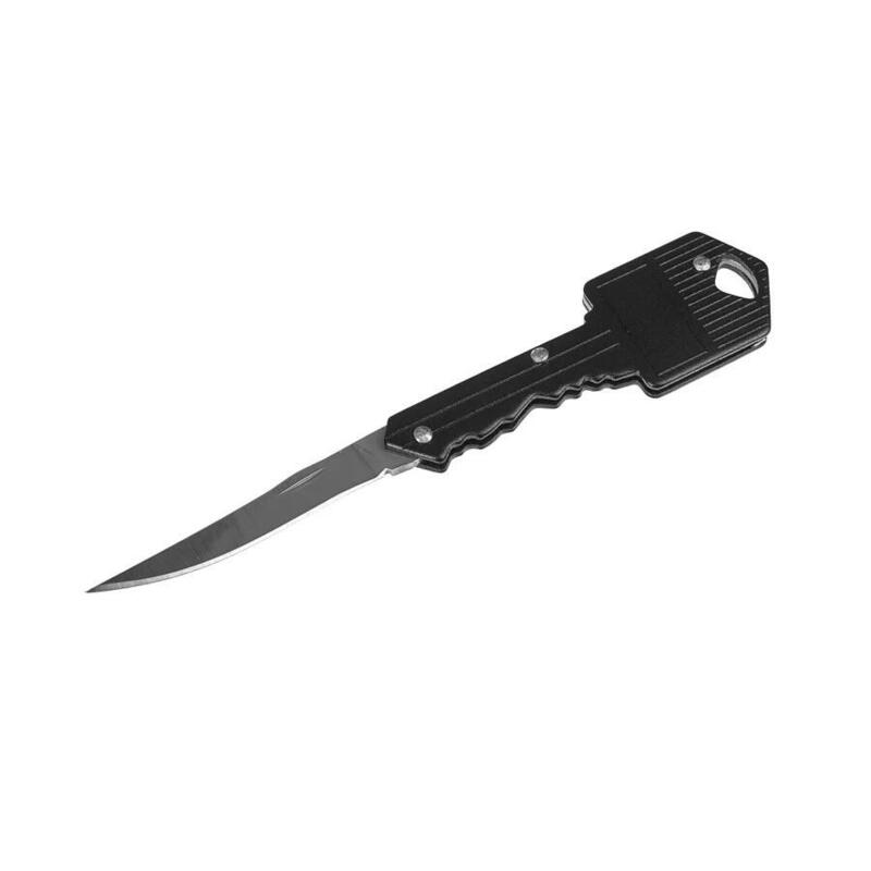 Cuchillo Guard Key Knife Cuchillo Plegable Con Llave Negro (Yc-006-Bl)