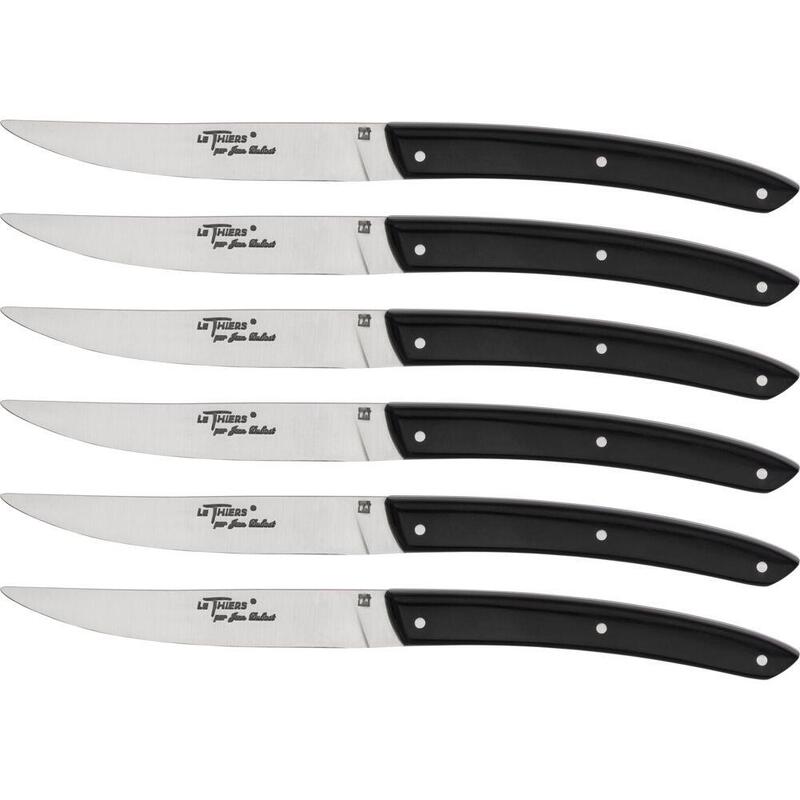 Cuchillo Para Carne Jean Dubost Le Thiers Acrílico 6 Uds