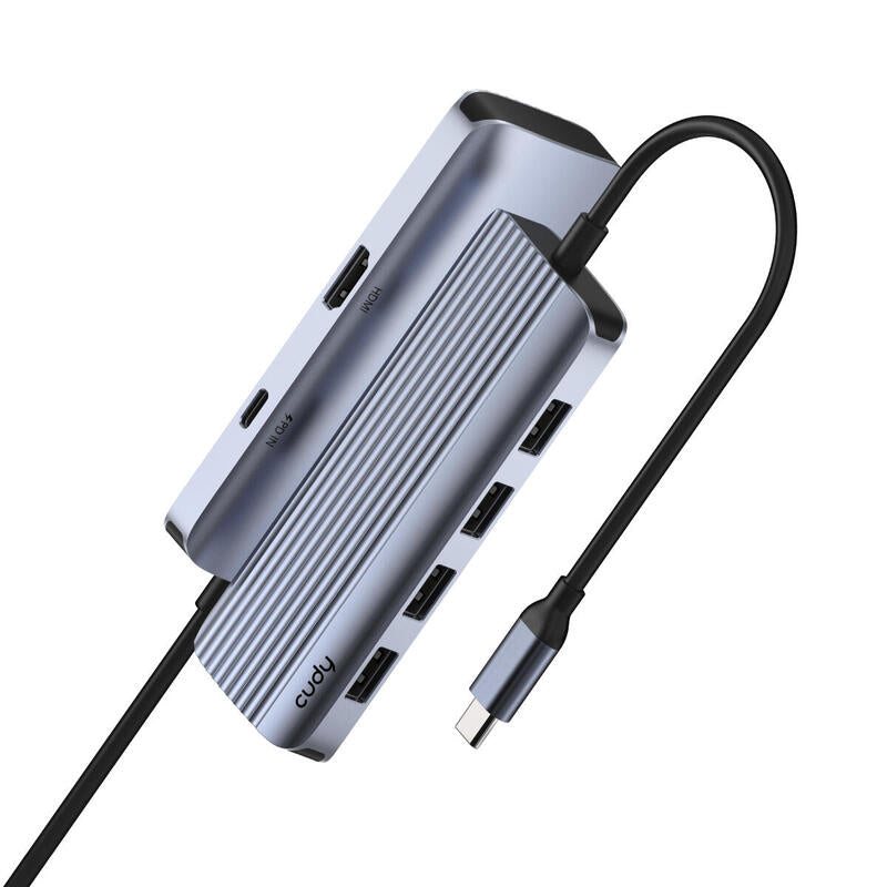 Cudy 6-In-1 Usb-C Hub With 4k Hdmi