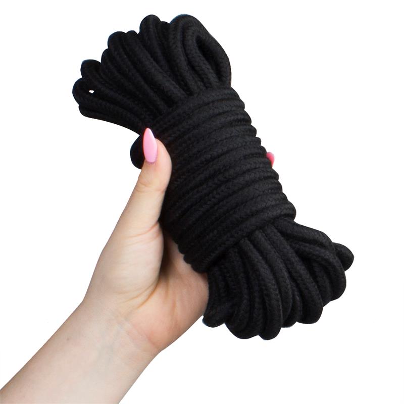 Secretplay - Cuerda Bondage Negro 10 M