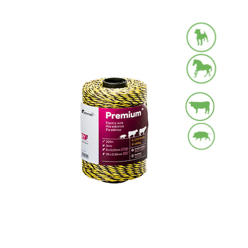Cuerda Cord Conductor 3mm 200m Pastormatic