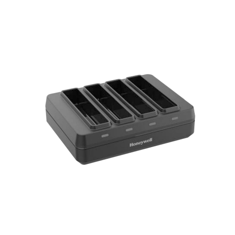 Cuna De Carga Cuádruple Para Baterías De Impresoras Honeywell Lnx3. Fuente De Alimentación Incluida.