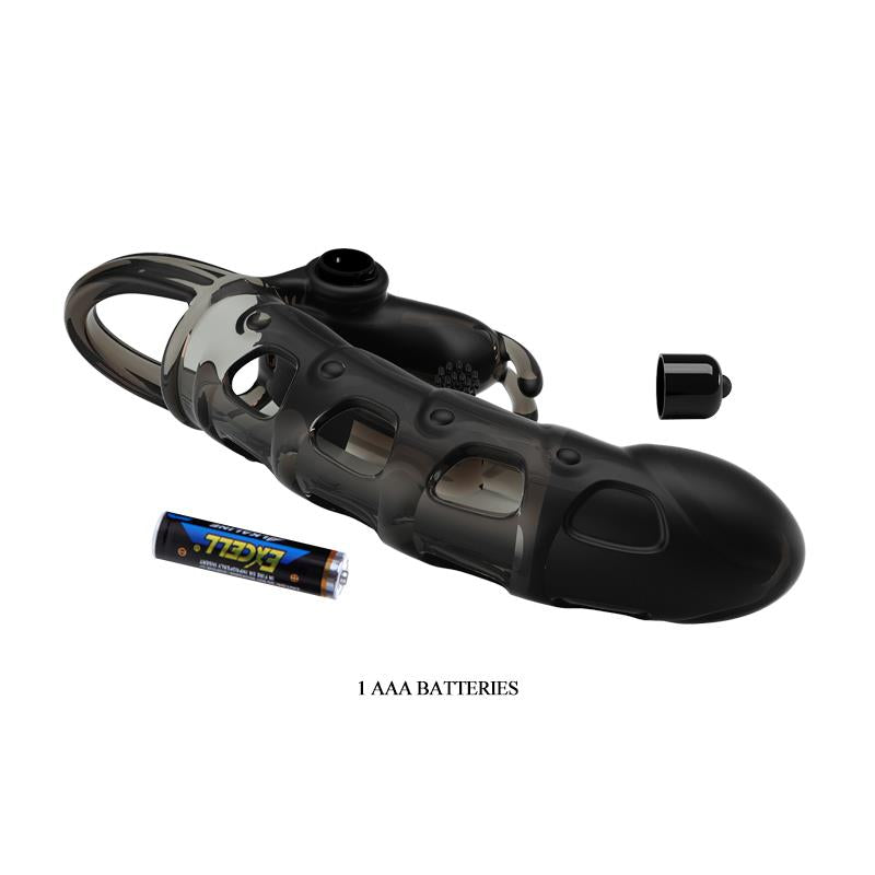 Cuper Funda Para El Pene Con Vibración +4 Cm