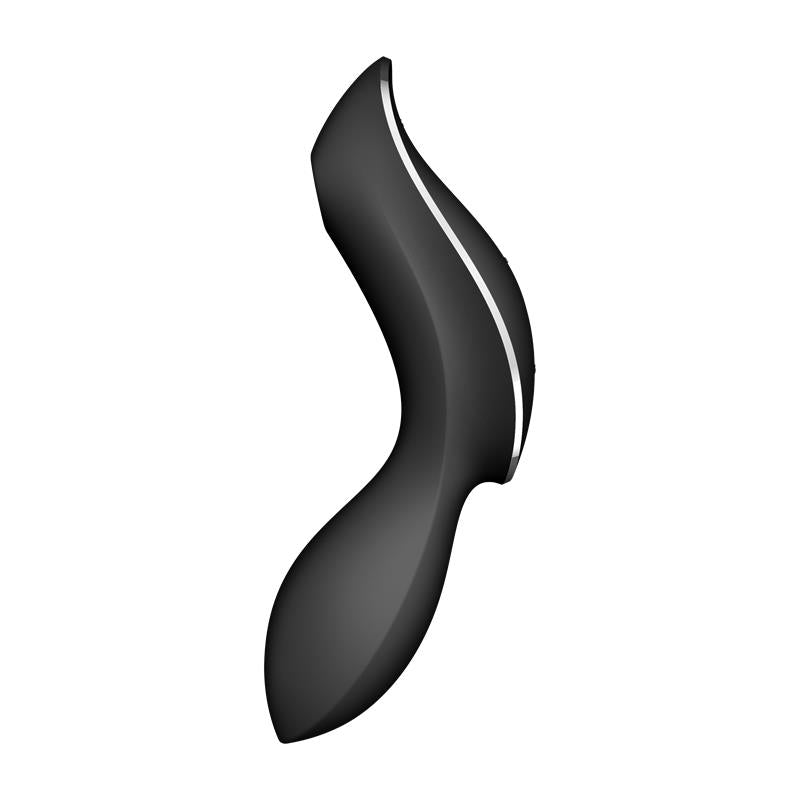 Satisfyer Curvy Trinity 2 Estimulador Y Vibrador - Negro