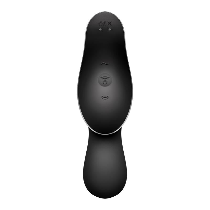 Satisfyer Curvy Trinity 2 Estimulador Y Vibrador - Negro