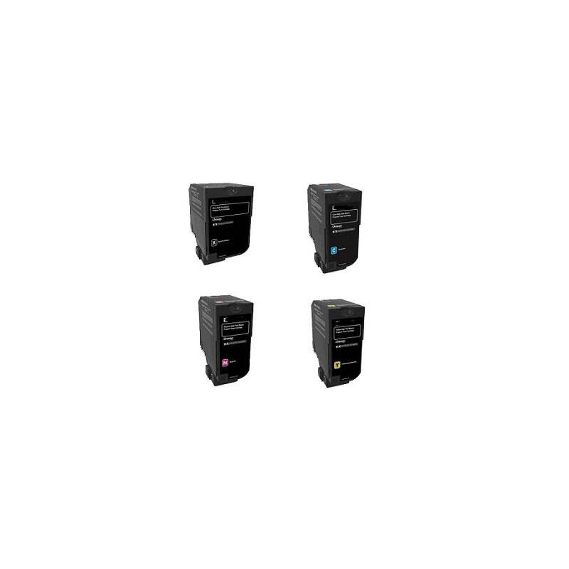 Cyan Compatible Lexmark Xc4100 Xc4140 Xc4150-13k 24b6717 Lexc4140c