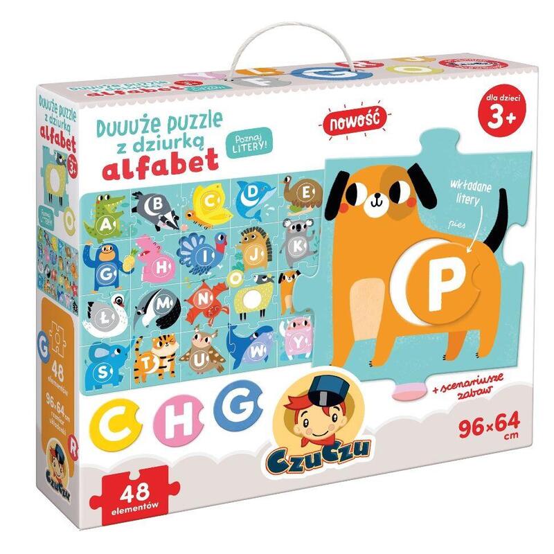 Czuczu Big Puzzle With A Keyhole - Alphabet