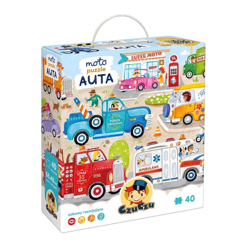 Czuczu Cars Moto Puzzle  40 Pcs.