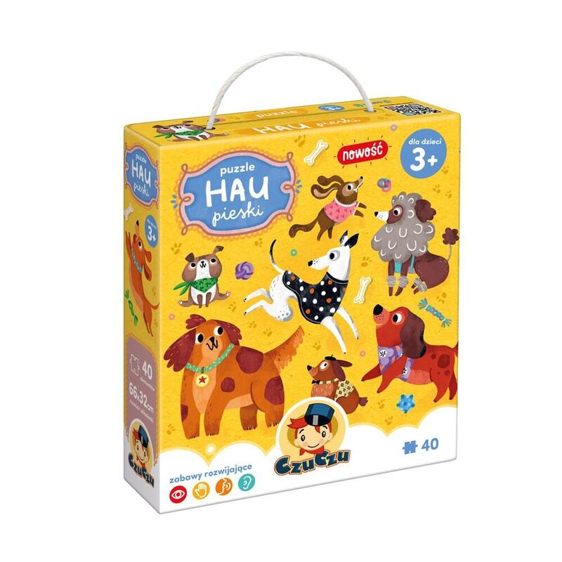 Czuczu Hau Puzzle - Dogs 40 Pcs.