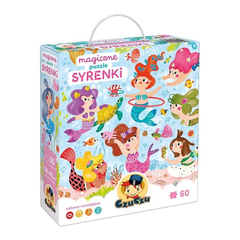 Czuczu Magic Puzzle -    Mermaids 60 Pcs.