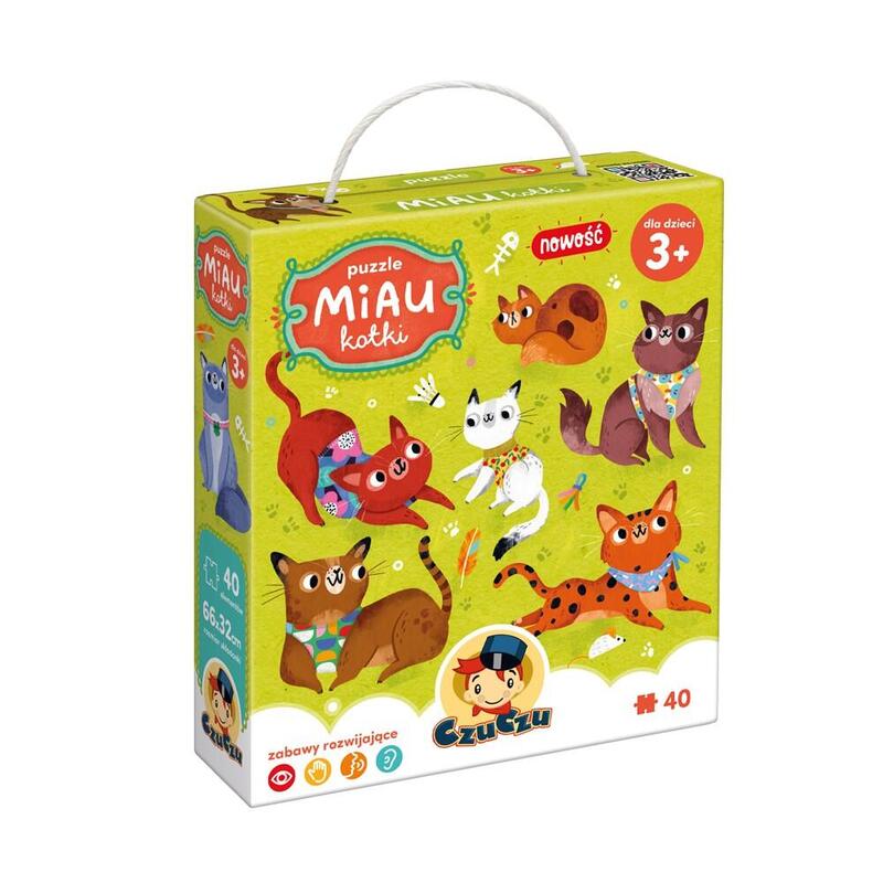 Czuczu Miau Puzzle -     Cats 40 Pcs.