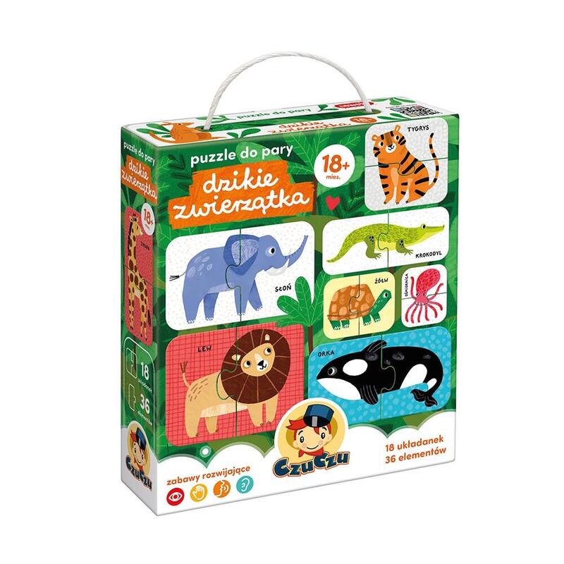 Czuczu Puzzle For A Pair - Wild Animals