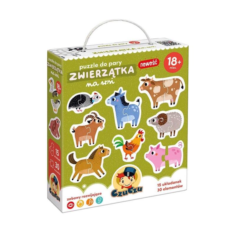 Czuczu Puzzle To Pair -  Animal In The Countrysi