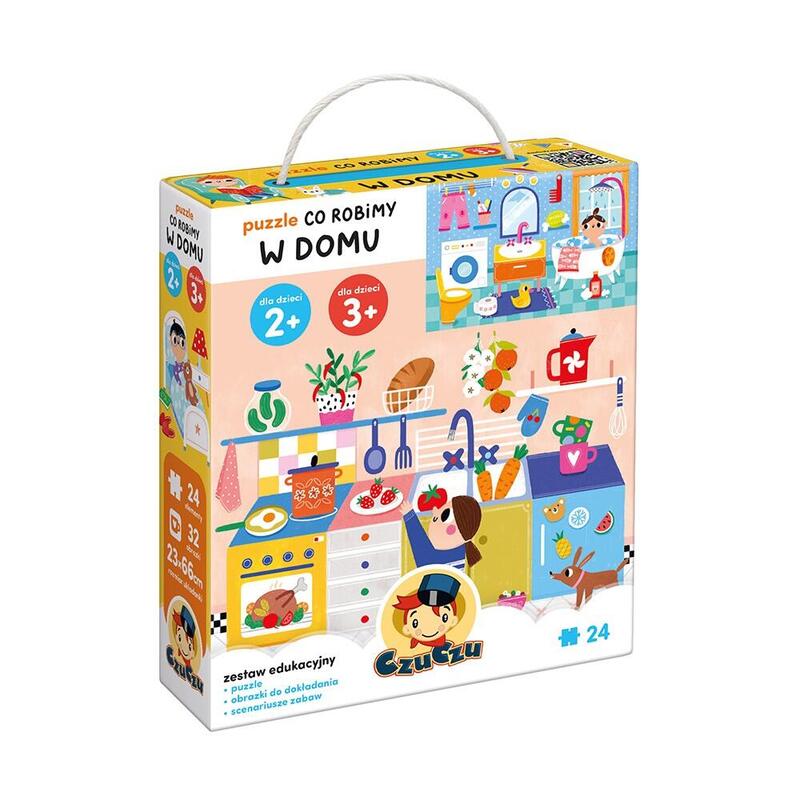 Czuczu Puzzle What We Do At Home 24 Pcs.