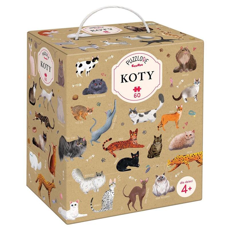 Czuczu Puzzlove - Cats   60 Pcs.