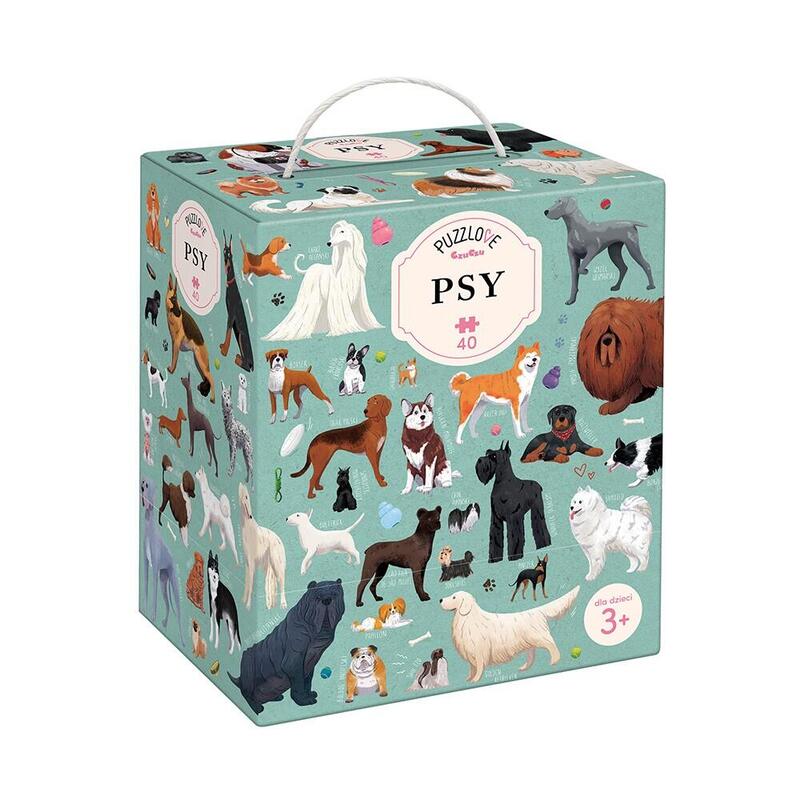 Czuczu Puzzlove - Dogs   40 Pcs.