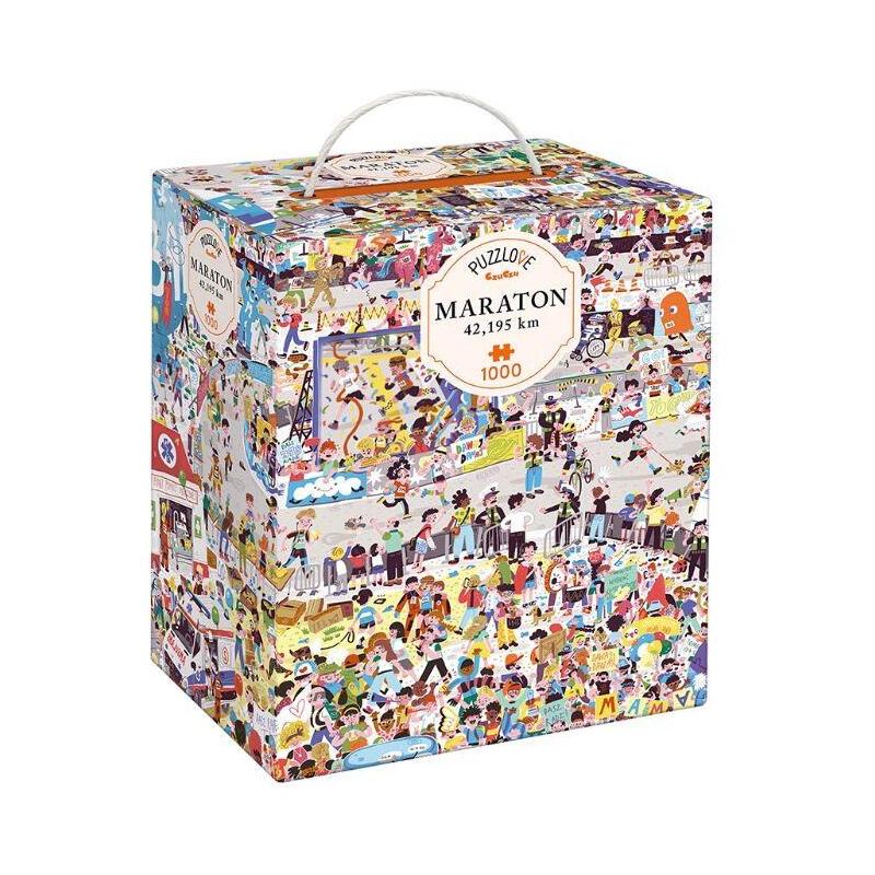 Czuczu Puzzlove Marathon 42,195 Km 1000 Pcs.