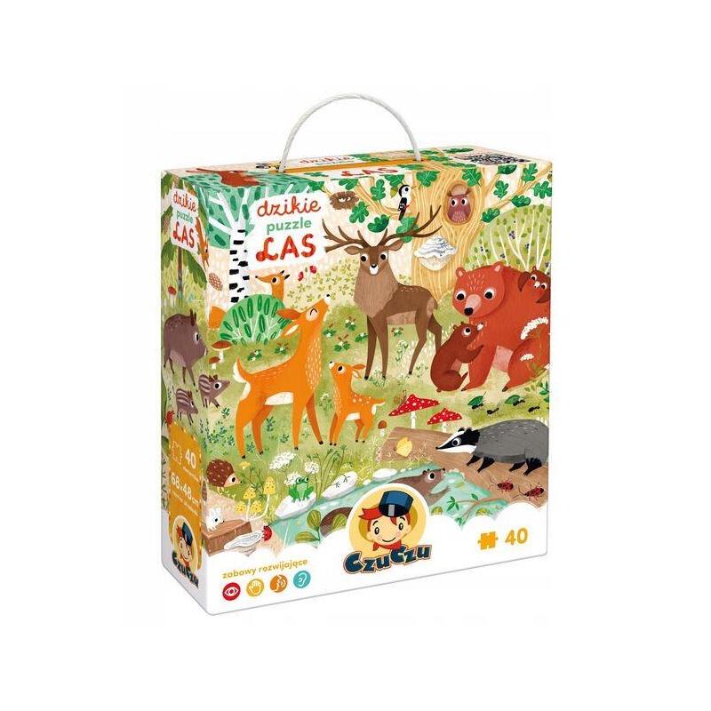 Czuczu Wild Puzzle -     Forest 40 Pcs.