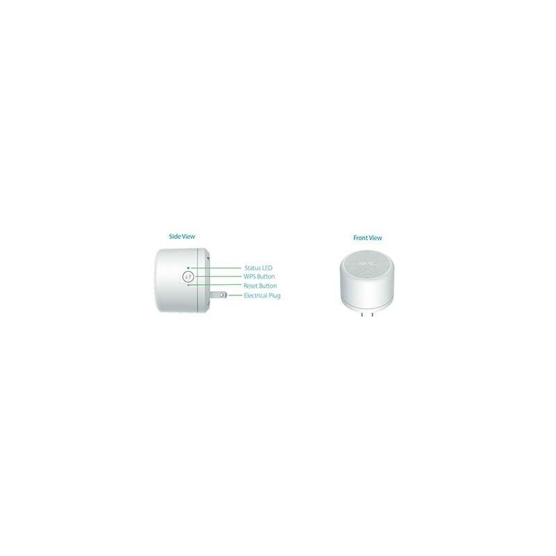 D-Link Dch-S220 Producto Reacondicionado - Mydlink Home Siren - Wireless Siren To Help Keep Your Home Safe - Easy Setup. One-Piece Wall-Plug Design Is Compact And Does Not Require Additional Power Cab