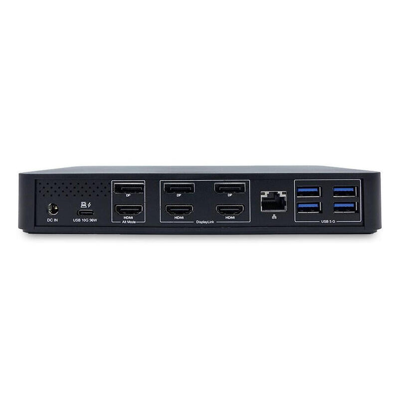 D Terra Mobile Dockingstation 810 Usb-C Triple 4k Inkl.135w Netzteil Und Usb-C Cable