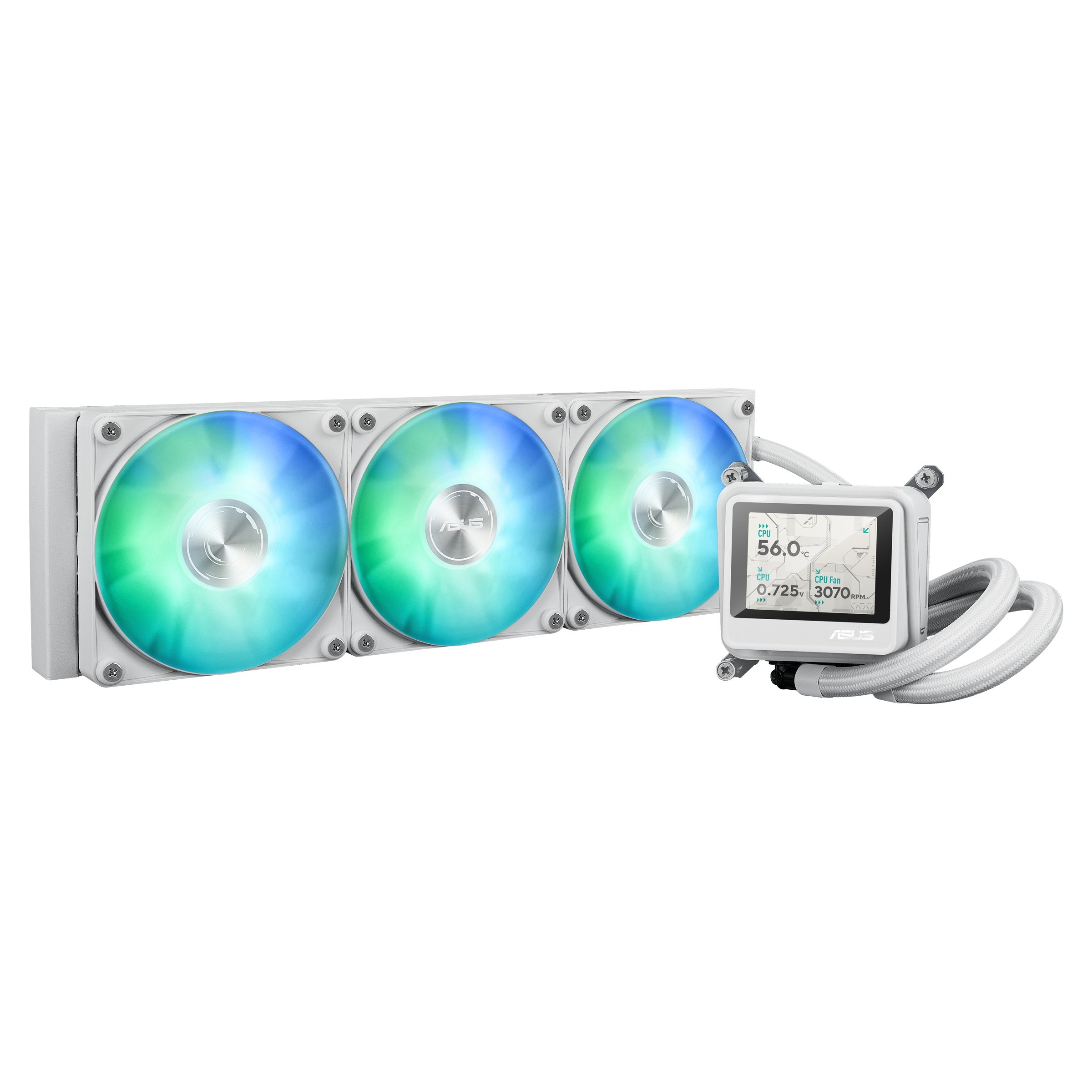 EAN 4711636155533 - ASUS MAX Gaming LC 360 ARGB LCD White Edition Procesador Sistema de refrigeración líquida todo en uno 12 imagen 1