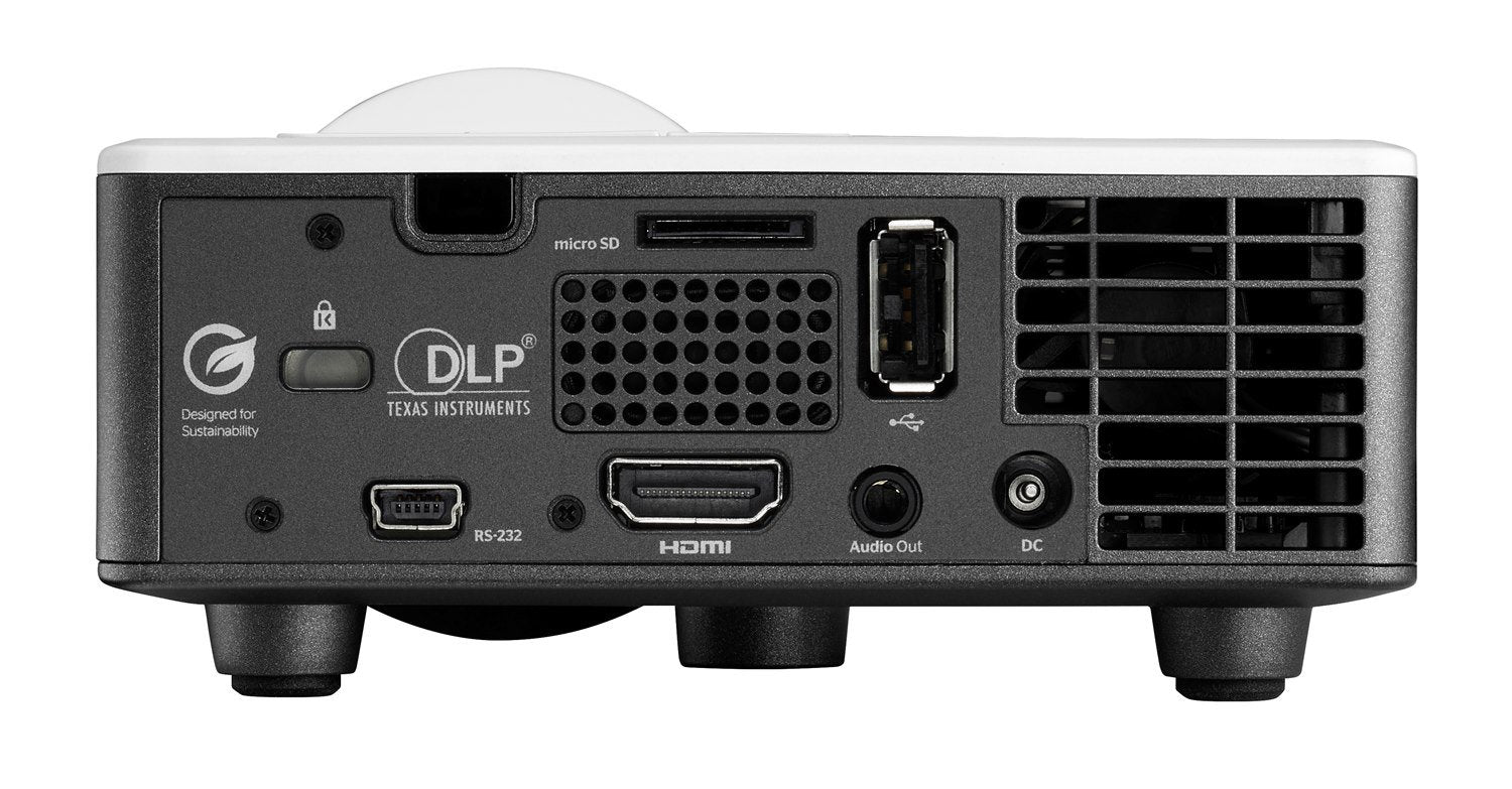 EAN 5055387668317 - Optoma ML1050STi Proyector de corto alcance 535 lúmenes ANSI DLP WXGA (1280x800) 3D Negro, Blanco imagen 5