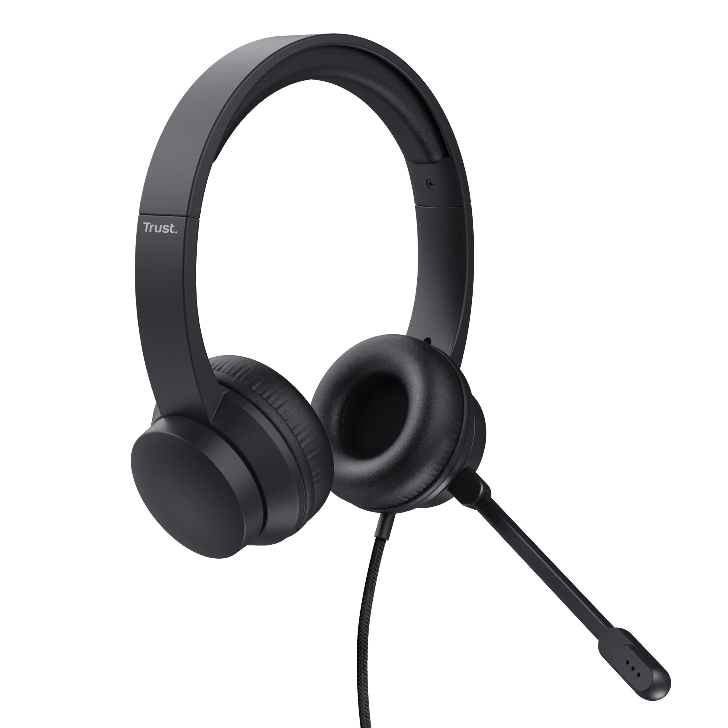 EAN 8713439241860 - Trust HS-200 Auriculares Alámbrico Diadema Oficina/Centro de llamadas USB tipo A Negro imagen 2