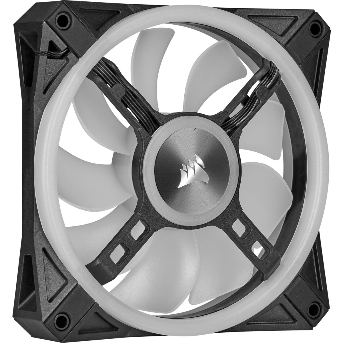 Ventilador Caja Adicional 14x14 Corsair Ql140 Rgb Pack 2 Uds Ligthing Node