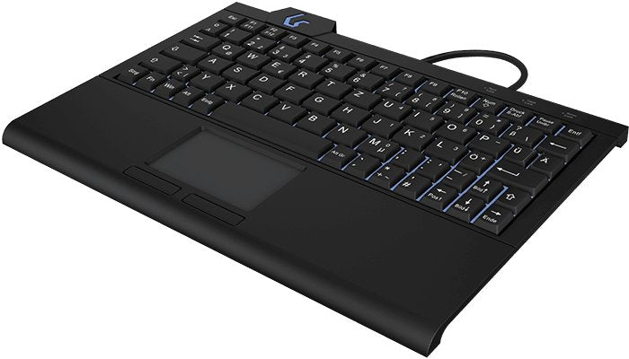 EAN 4250078172949 - KeySonic KSK-3210ELU (DE) teclado Hogar USB QWERTZ Alemán Negro imagen 1