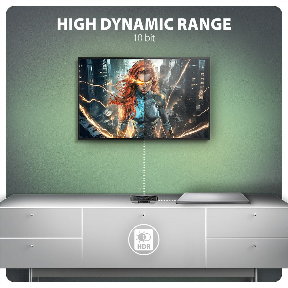 EAN 8595247908438 - Axagon HMC-UFO USB-C Hub M.2 SATA/NVMe 1 Gbit/s Ethernet 384 kHz Audio Alámbrico USB 3.2 Gen 2 (3.1 Gen 2 imagen 18