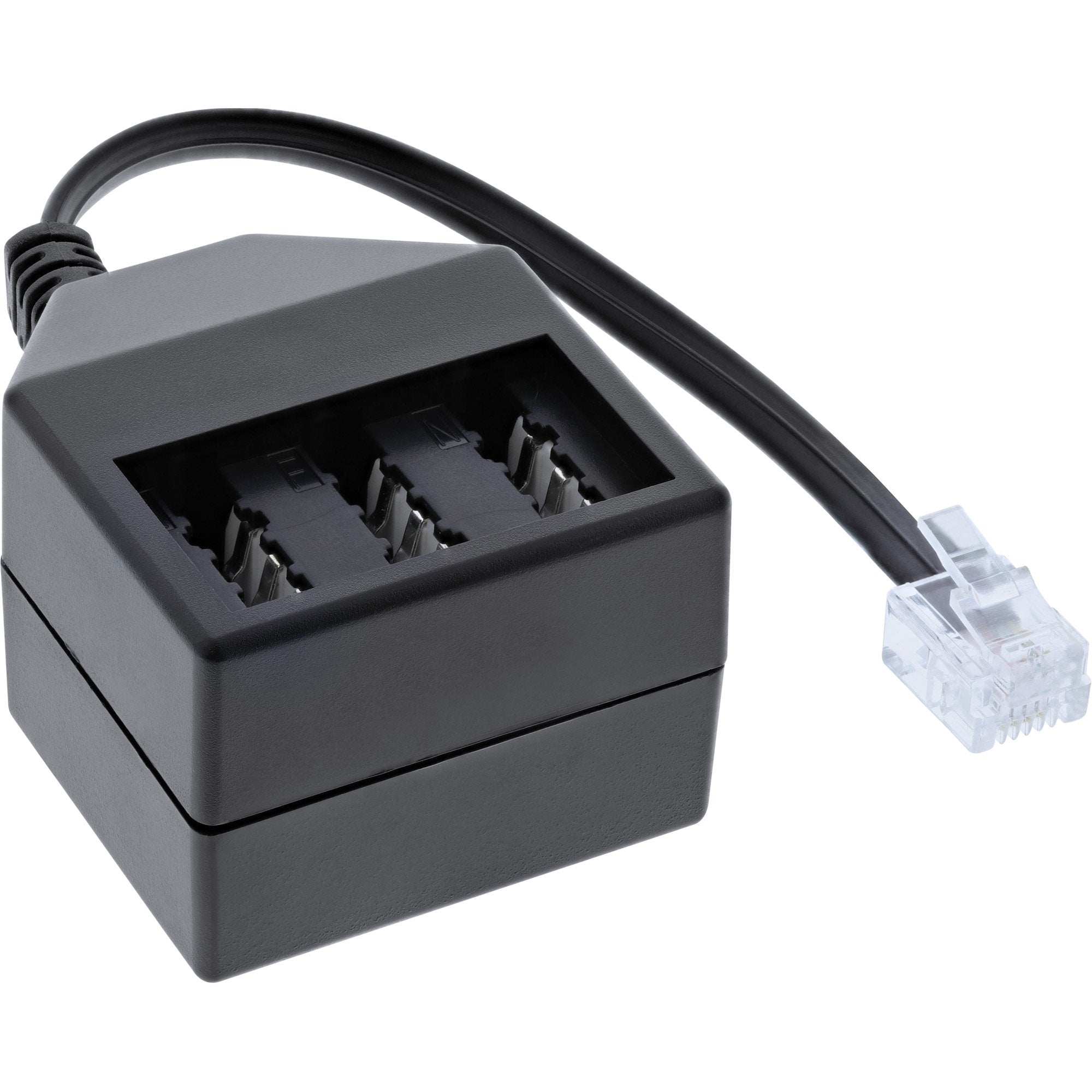 Adaptador Inline Tae Rj11 6p4c Macho A Tae Nfn Hembra