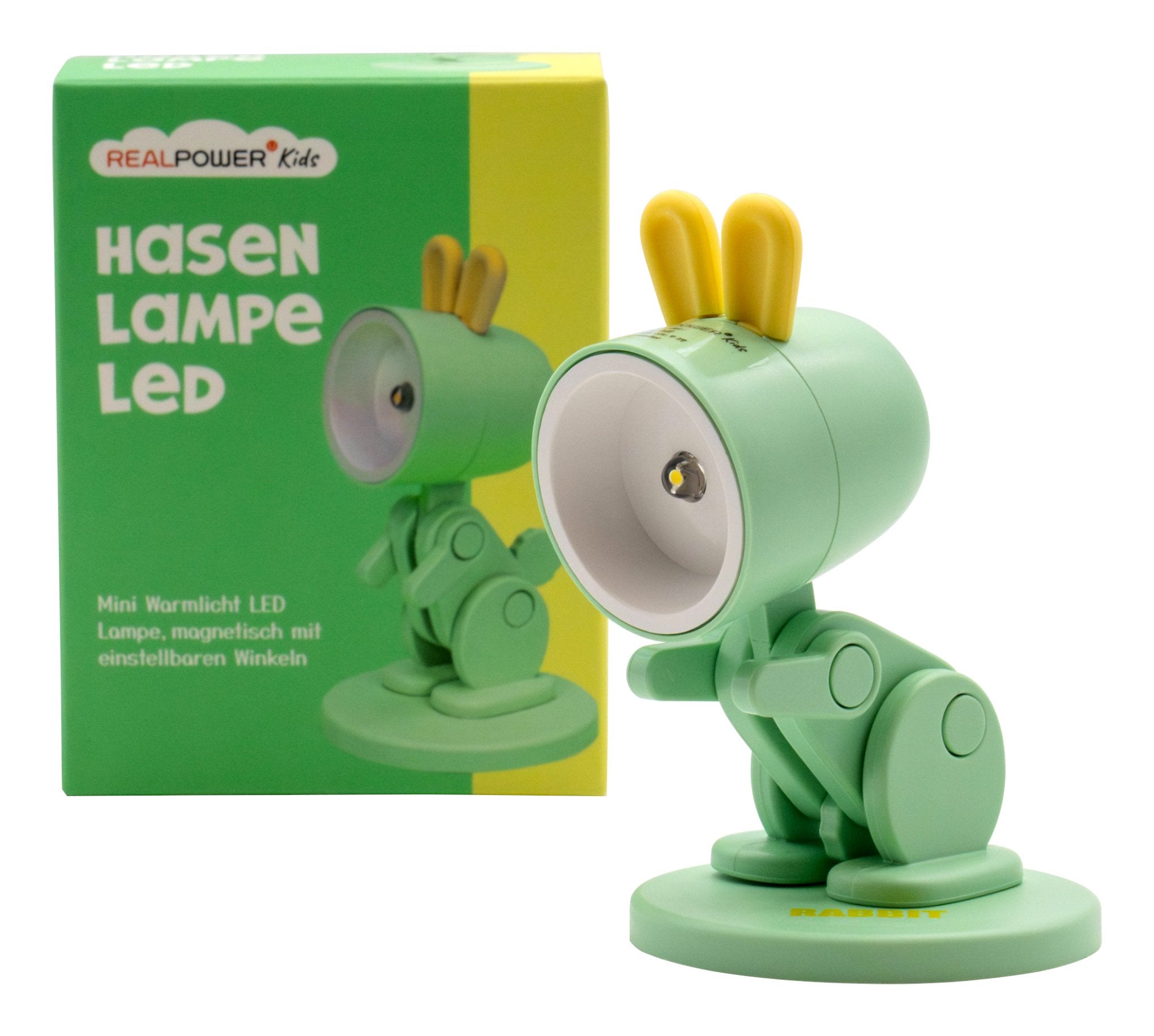EAN 4040895012326 - RealPower 486318 lámpara de mesa LED Verde, Amarillo imagen 3