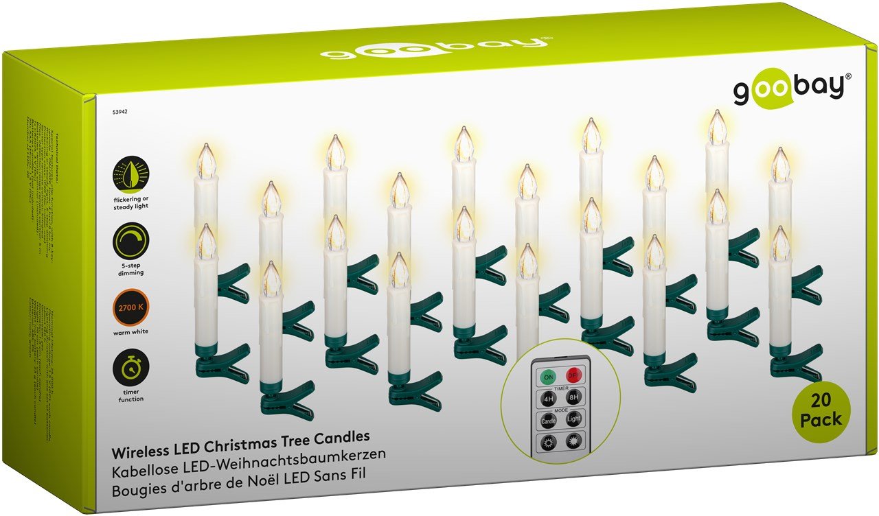 Goobay 53942 Vela Eléctrica Led 0,16 W