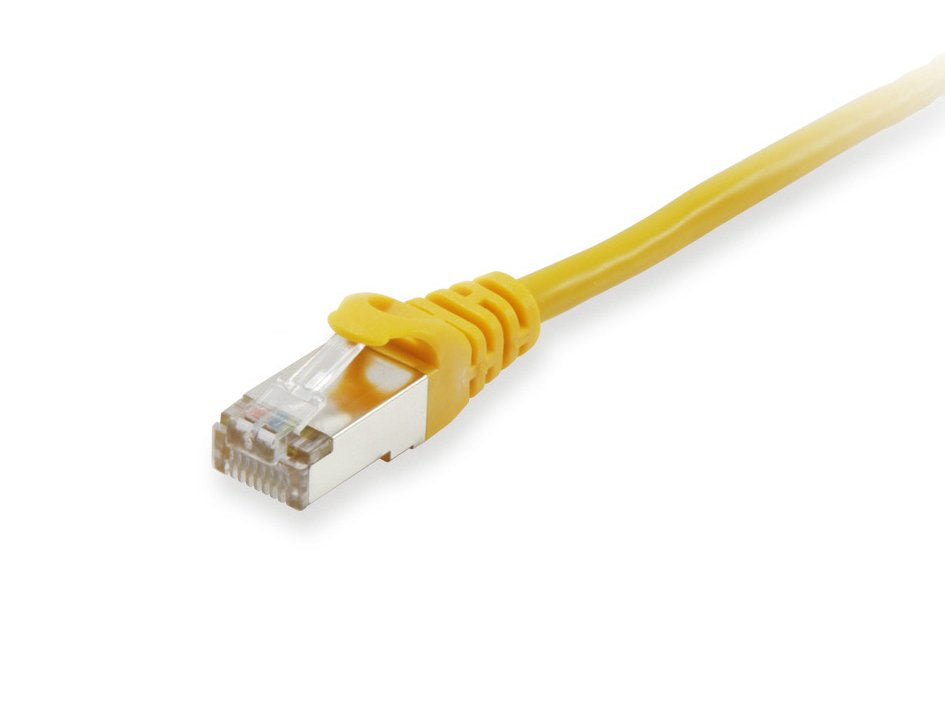 Latiguillo Apantallado S/Ftp Categoria 6 Libre Halogenos 20m Color Amarillo Equip P/N 605569