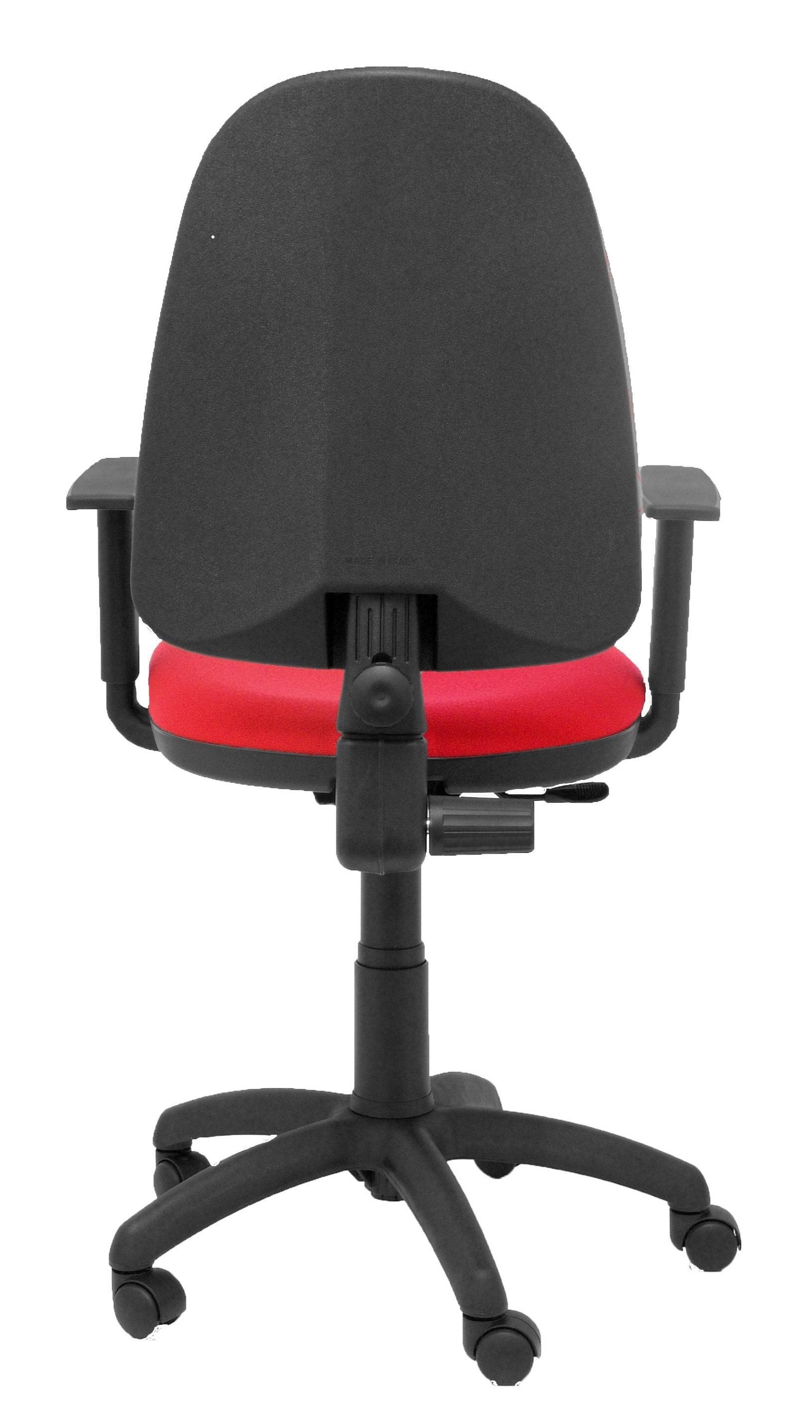 Silla Ayna Bali Rojo Brazos Regulables