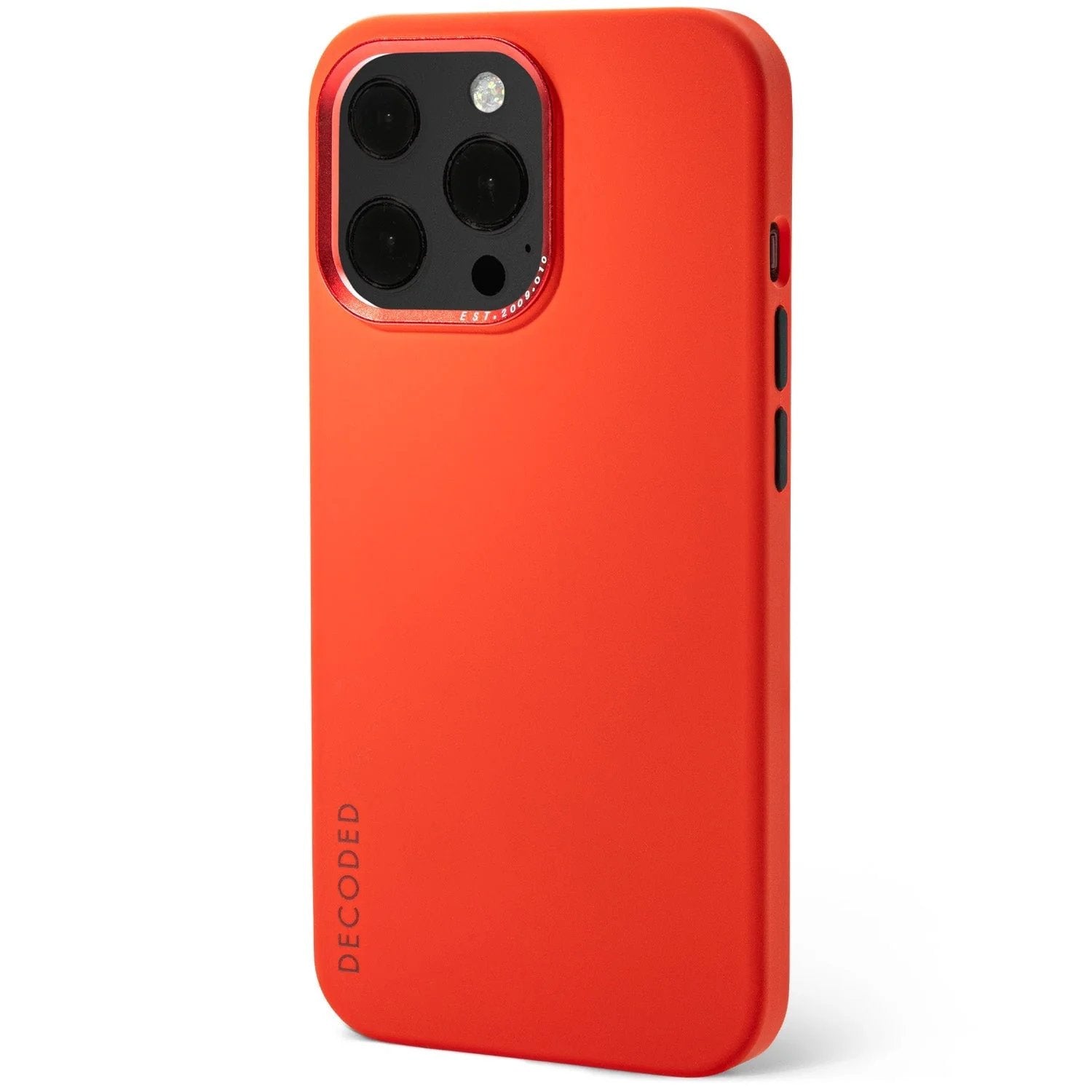Funda Trasera De Silicona Decoded Iphone 13 Pro Max Rojo Brisk